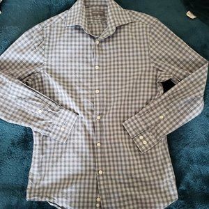 Michael Kors pale green men shirt EUC
